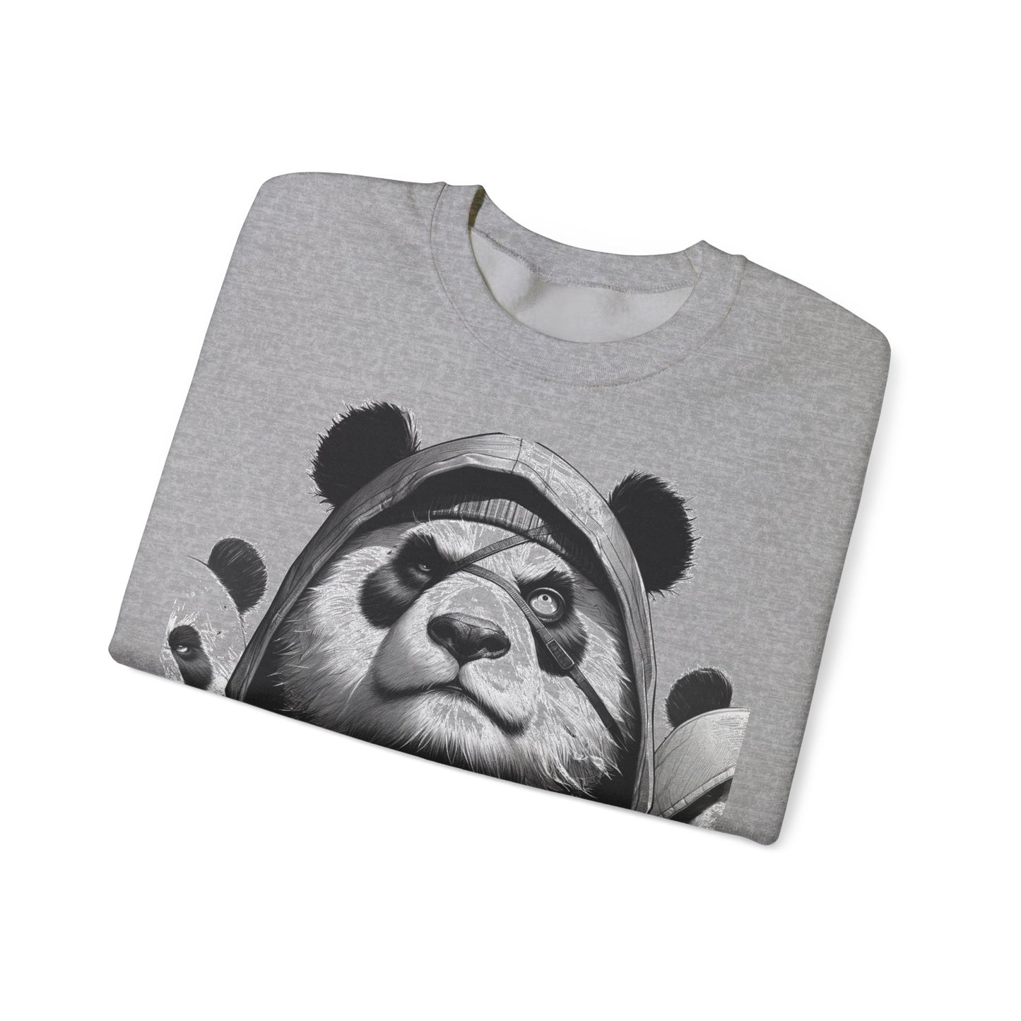 Unisex Sweatshirt Panda-Motiv