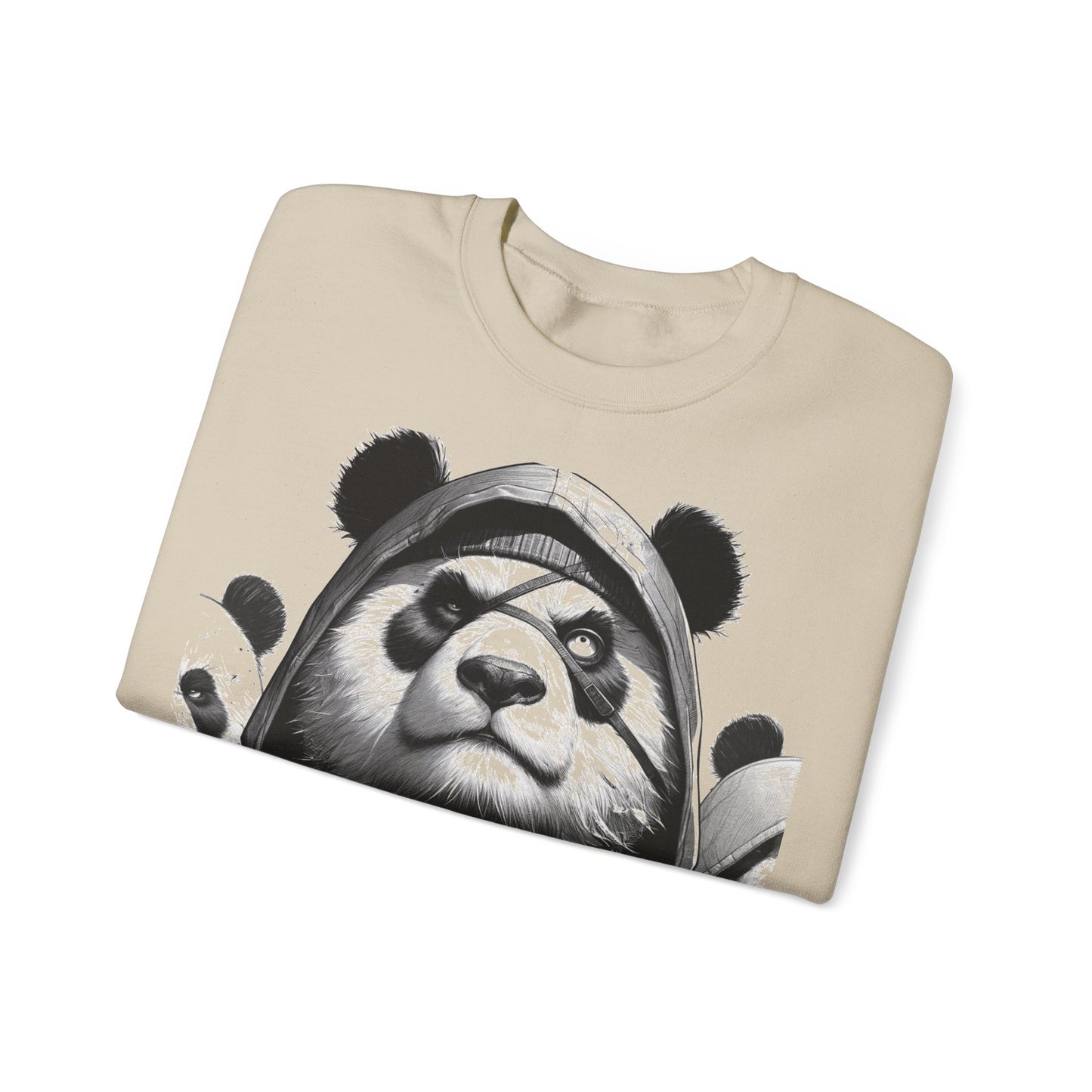 Unisex Sweatshirt Panda-Motiv