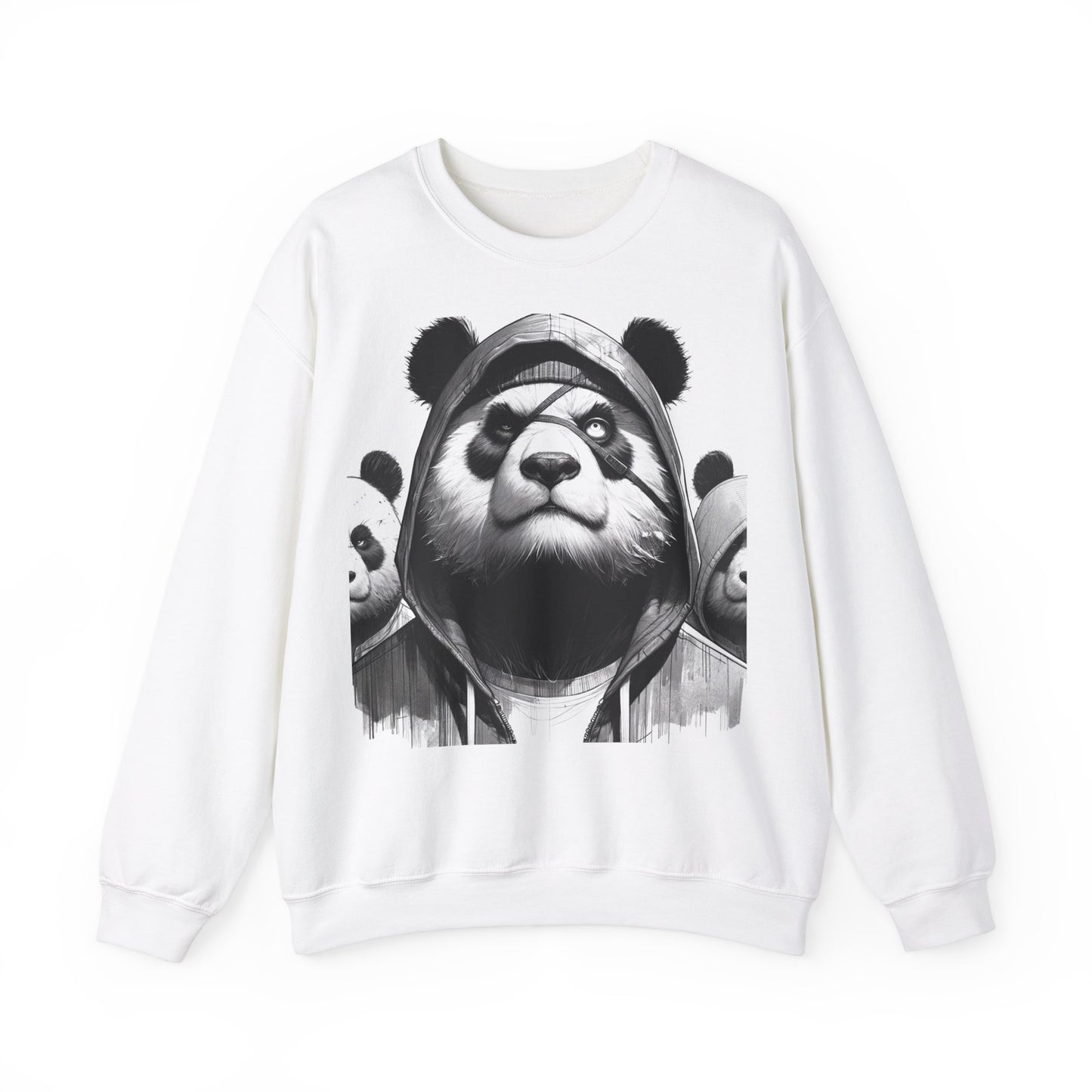 Unisex Sweatshirt Panda-Motiv