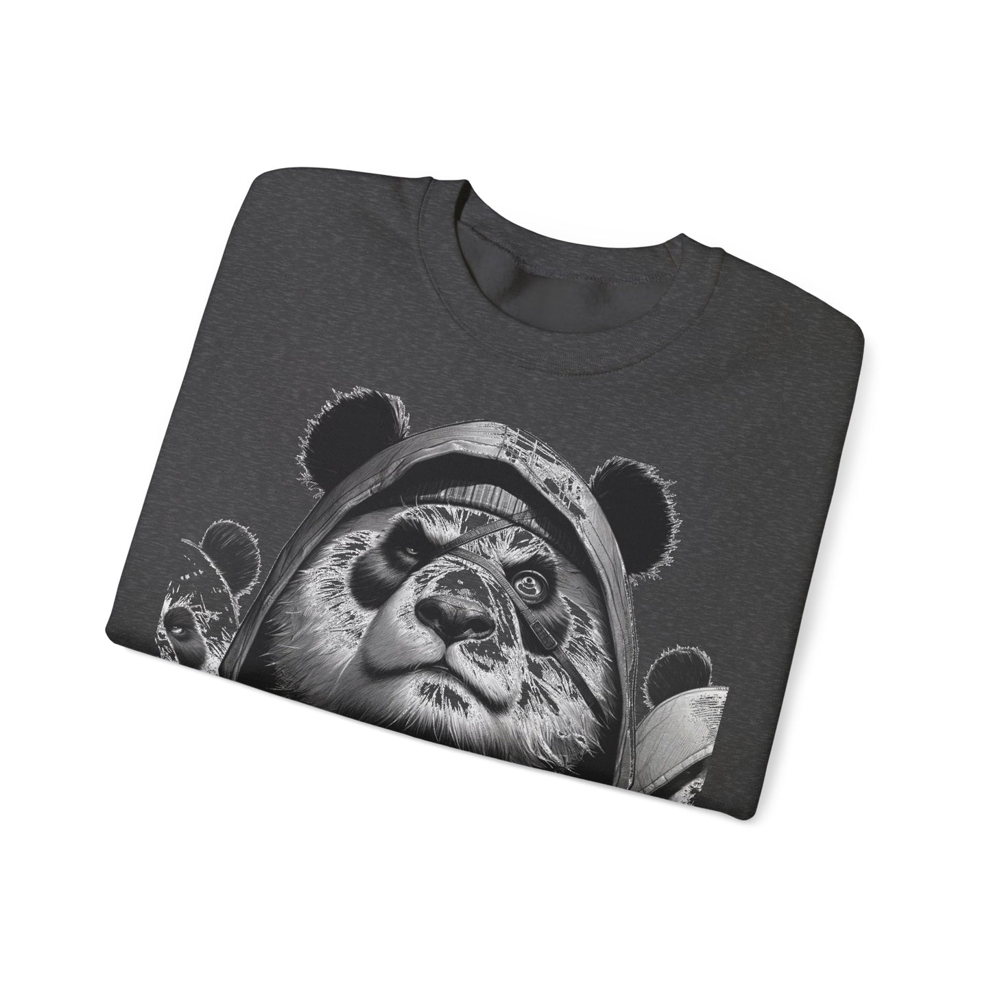 Unisex Sweatshirt Panda-Motiv