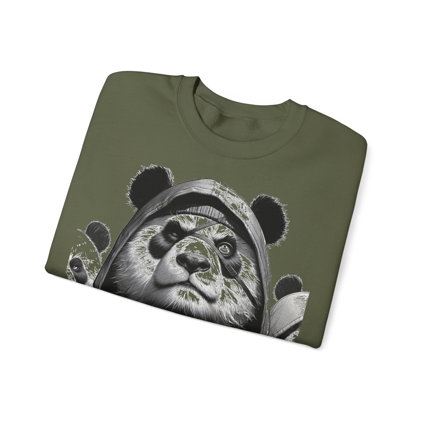 Unisex Sweatshirt Panda-Motiv