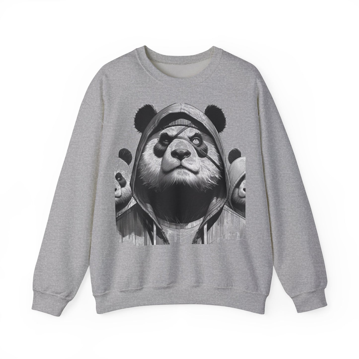 Unisex Sweatshirt Panda-Motiv