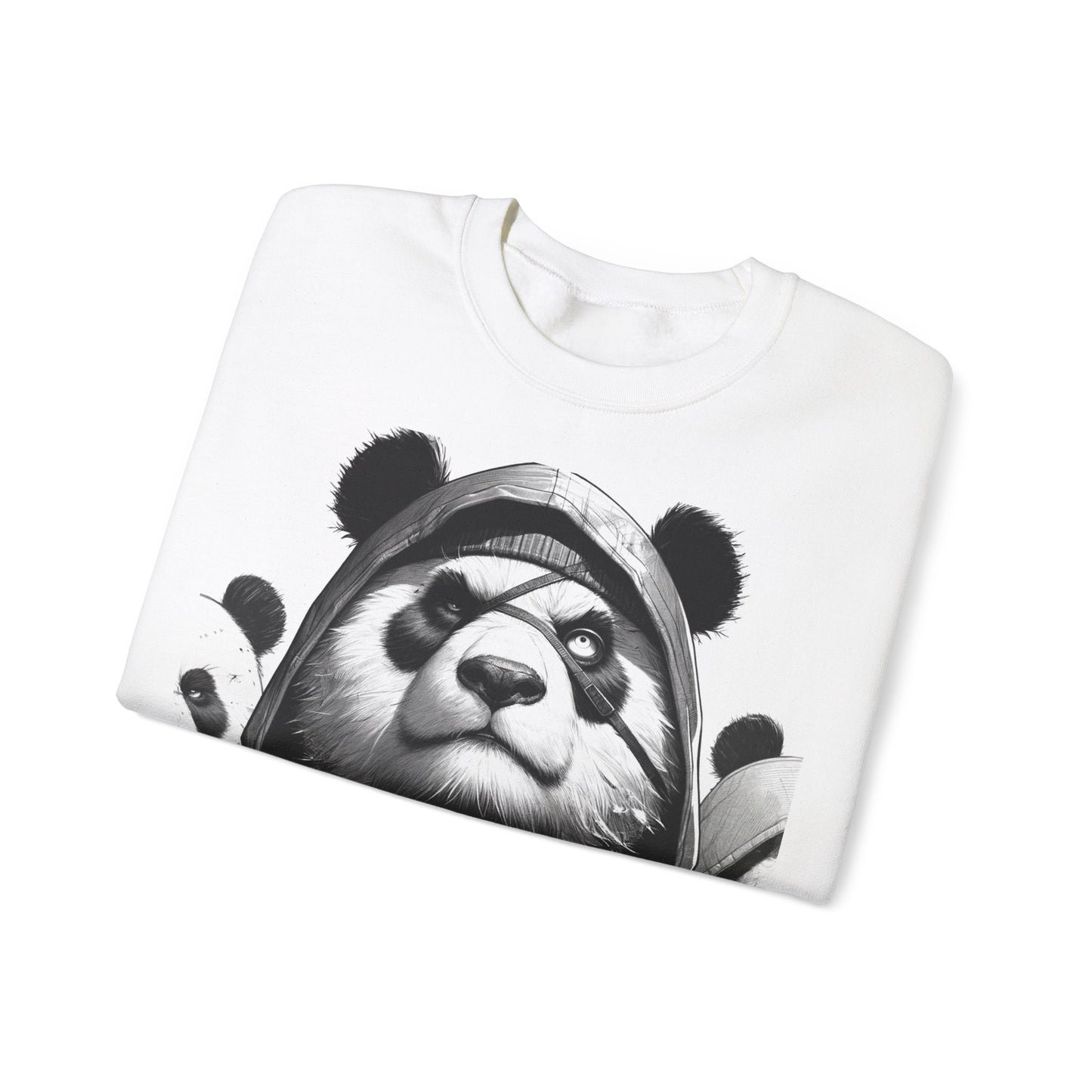 Unisex Sweatshirt Panda-Motiv