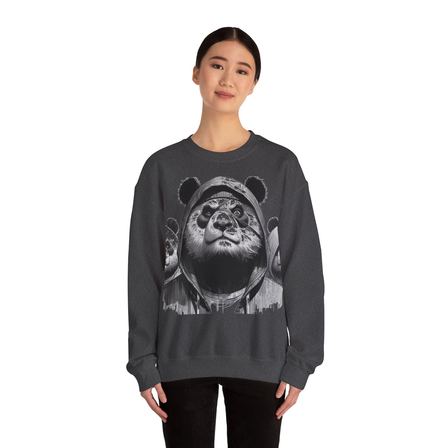 Unisex Sweatshirt Panda-Motiv