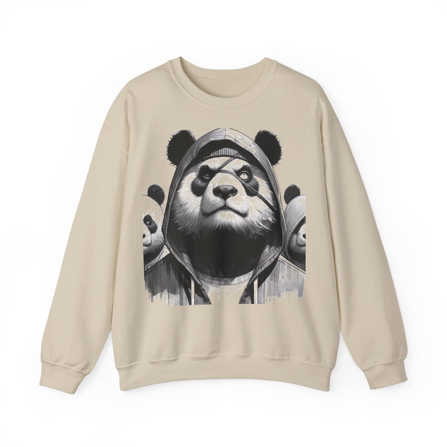 Unisex Sweatshirt Panda-Motiv